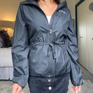 Colombia cinch waist wind jacket
